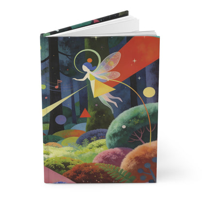 Celestial Forest Fairies Hardcover Journal - Whimsical Fantasy Notebook