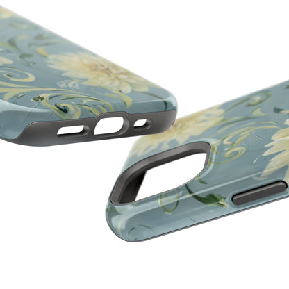 Golden Dahlia Trio iPhone MagSafe Case