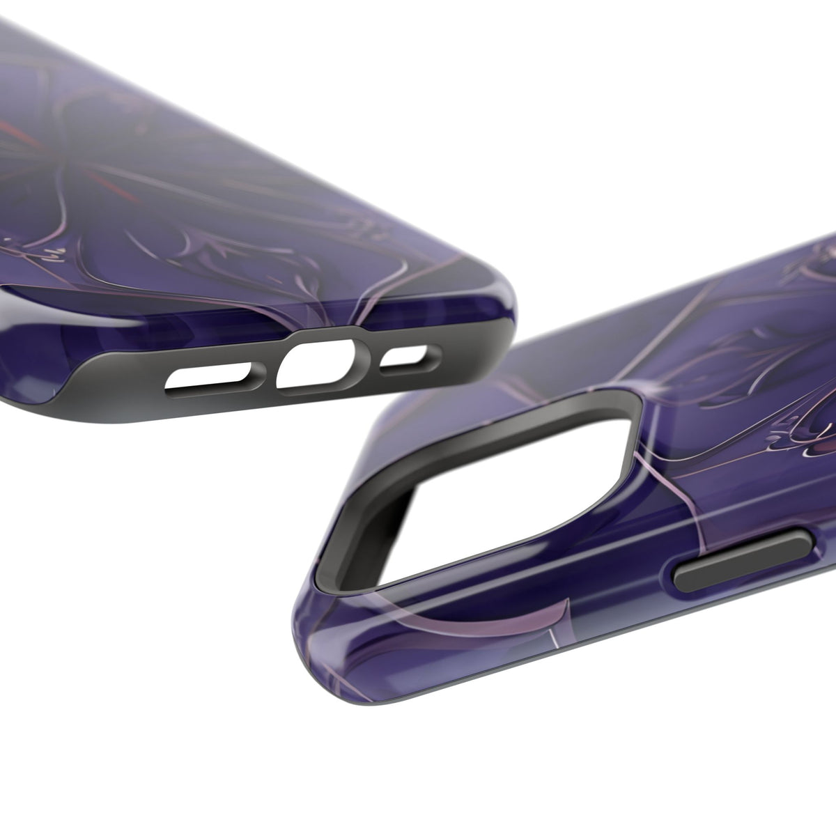 Violet Nebula iPhone MagSafe Case