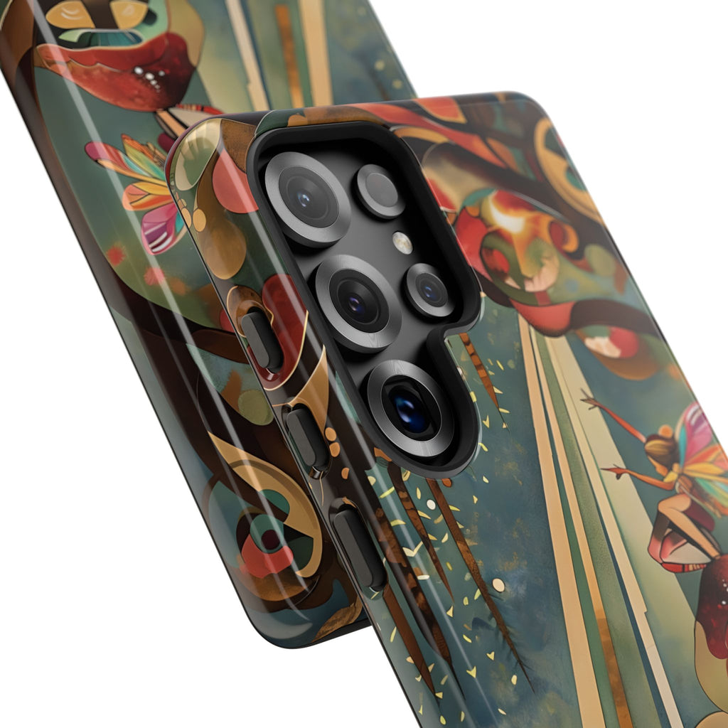 Enchanted Orchard Samsung Galaxy S25 Ultra Tough Case - Artistic Fairy Tale Phone Cover - Elegant Protective Fantasy Art Accessory