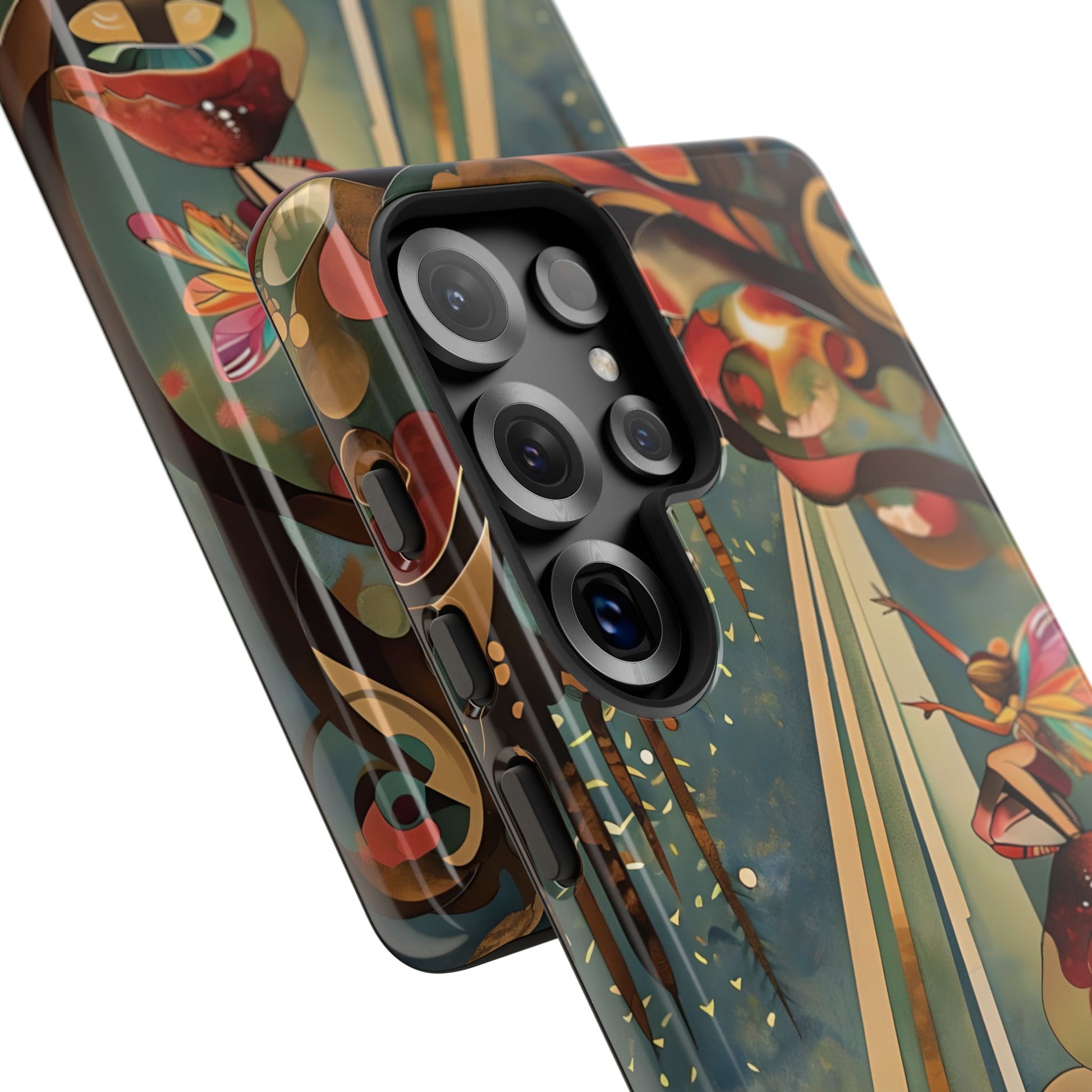 Enchanted Orchard Samsung Galaxy S25 Ultra Tough Case - Artistic Fairy Tale Phone Cover - Elegant Protective Fantasy Art Accessory