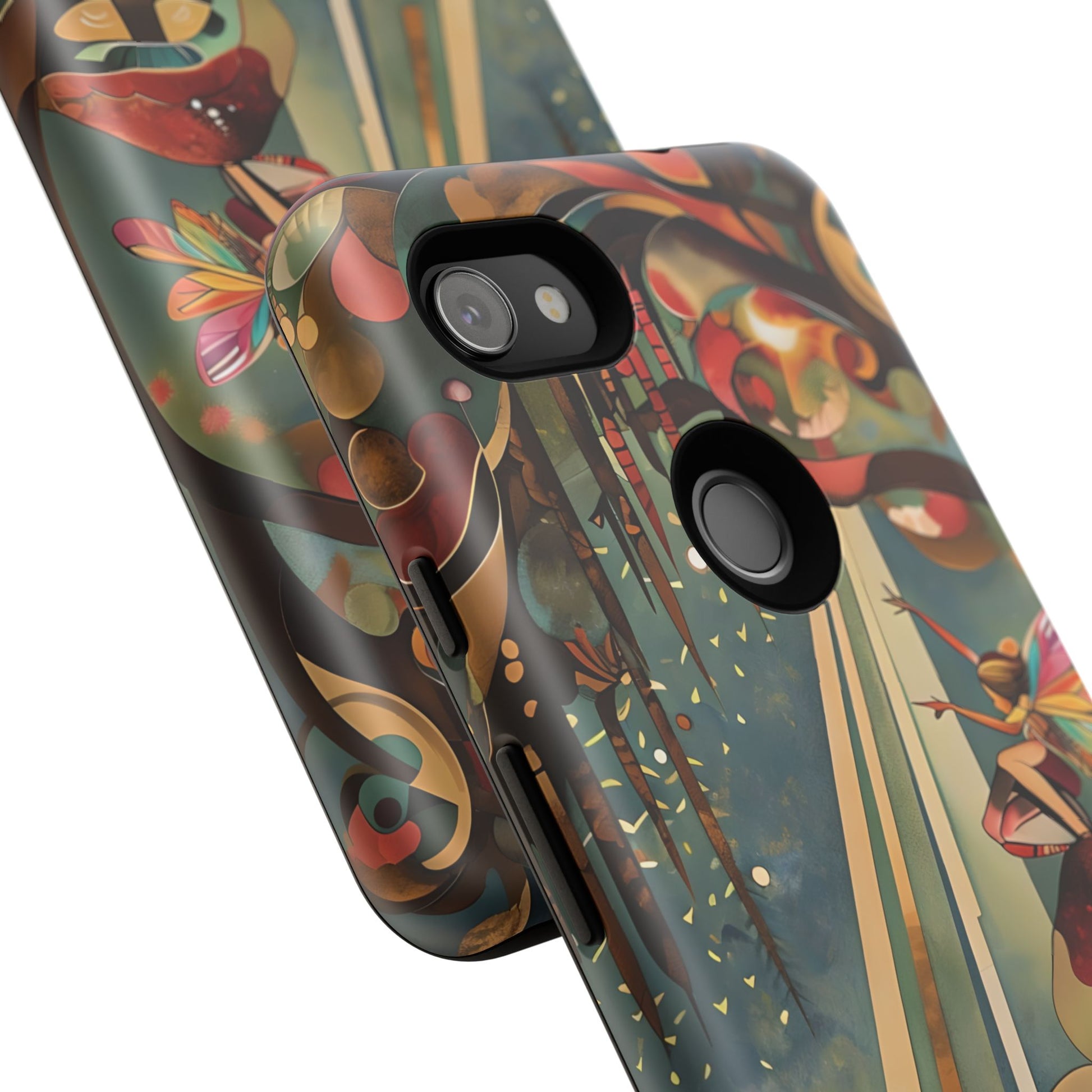 Enchanted Orchard Google Pixel 3a XL Tough Case - Artistic Fairy Tale Phone Cover - Elegant Protective Fantasy Art Accessory