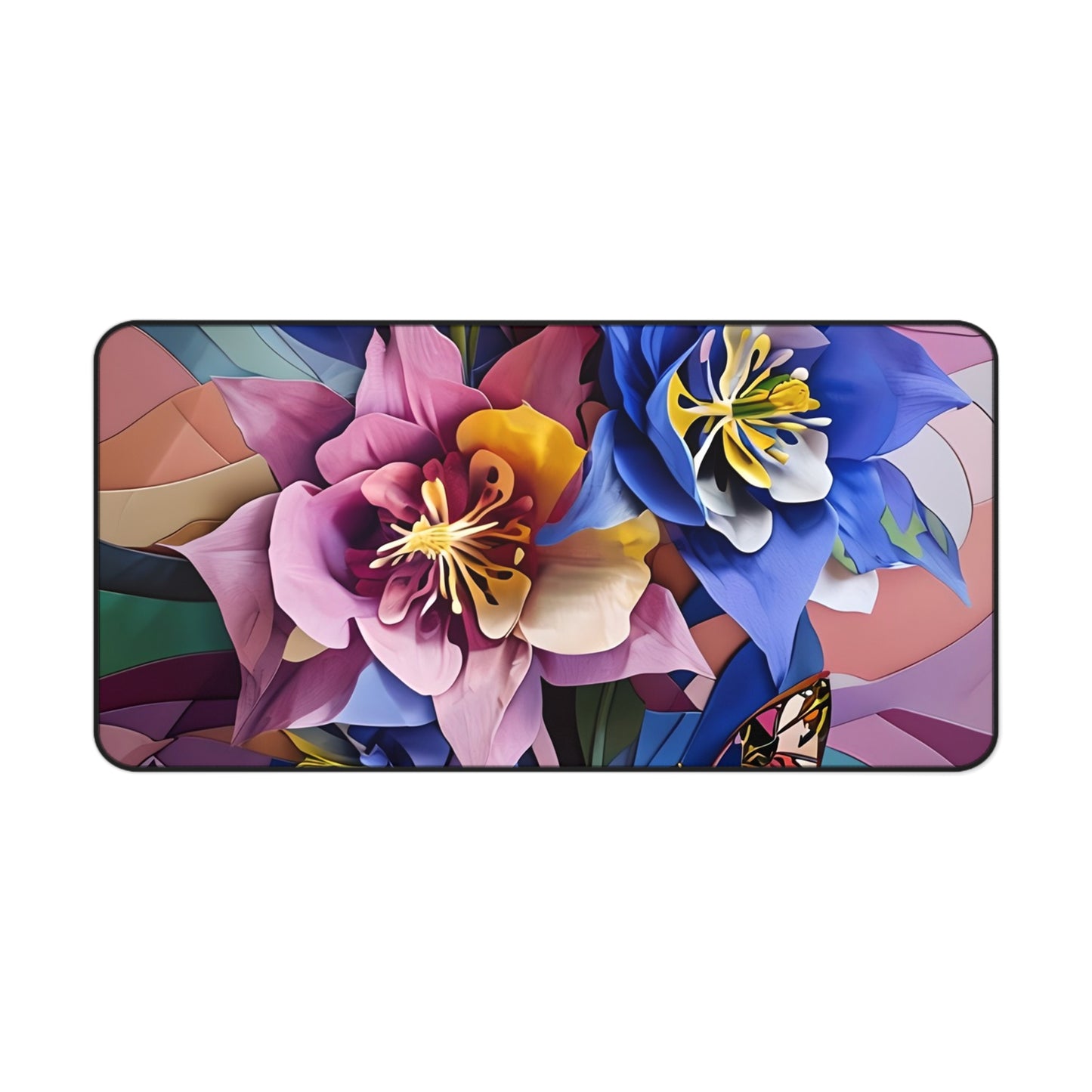Blue Columbine Carnivale Desk Mat