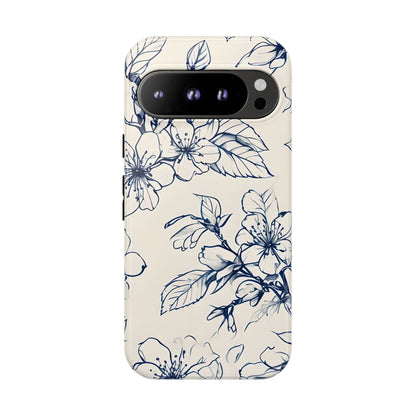 Blossom Sketch Google Pixel Tough Case