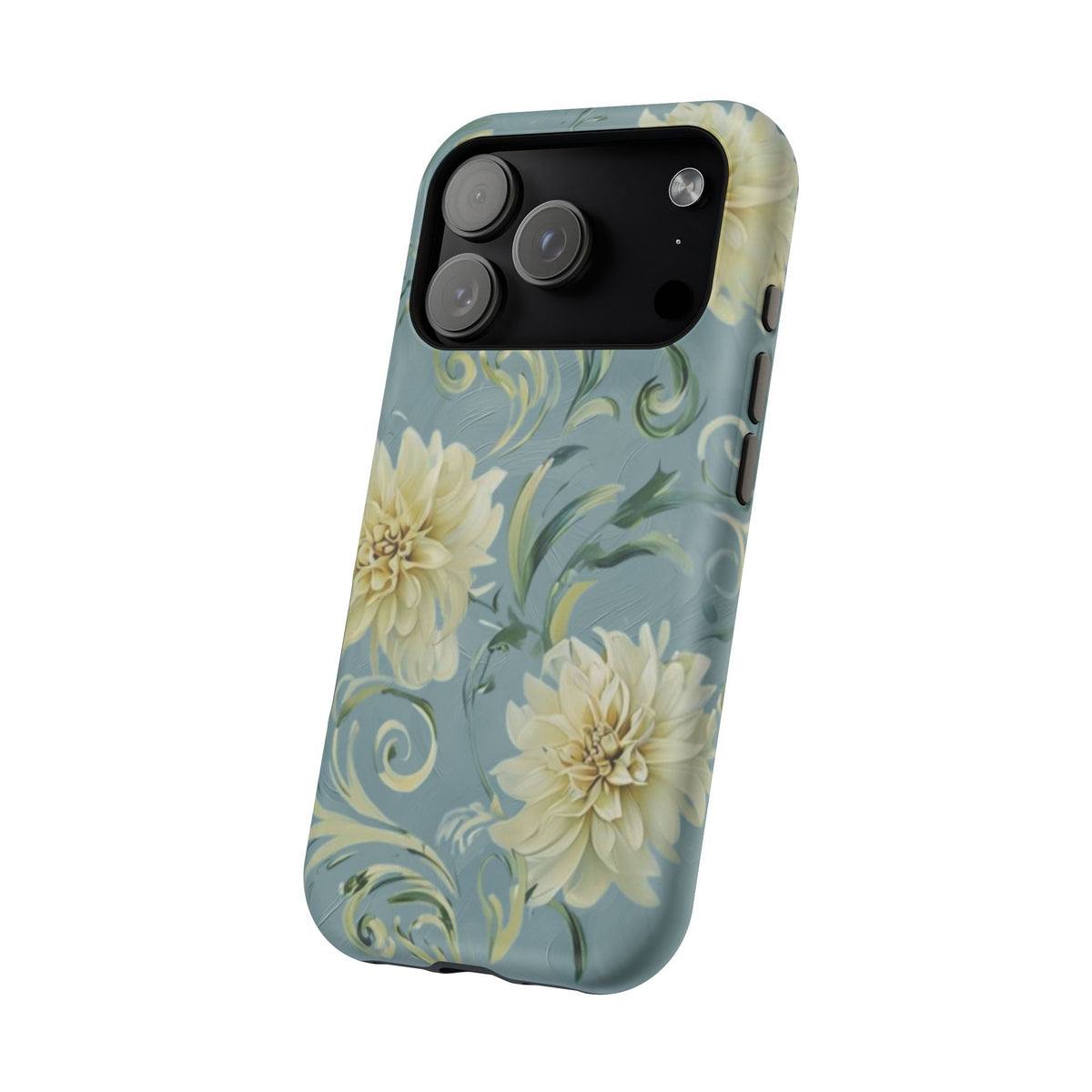 Golden Dahlia Trio iPhone MagSafe Case