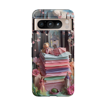 A Good Night's Sleep - Google Pixel - Tough Phone Case -Whimsical Fantasy Floral Design