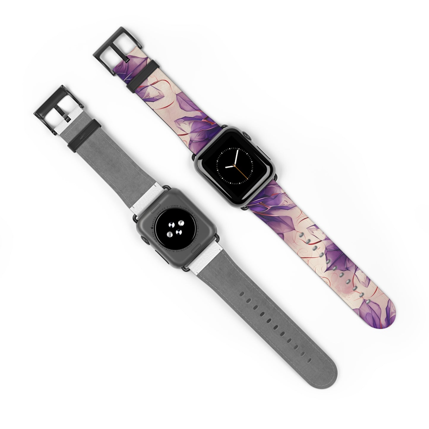 Violet Reverie Apple Watch Band Strap - Timeless Design for your Timepiece