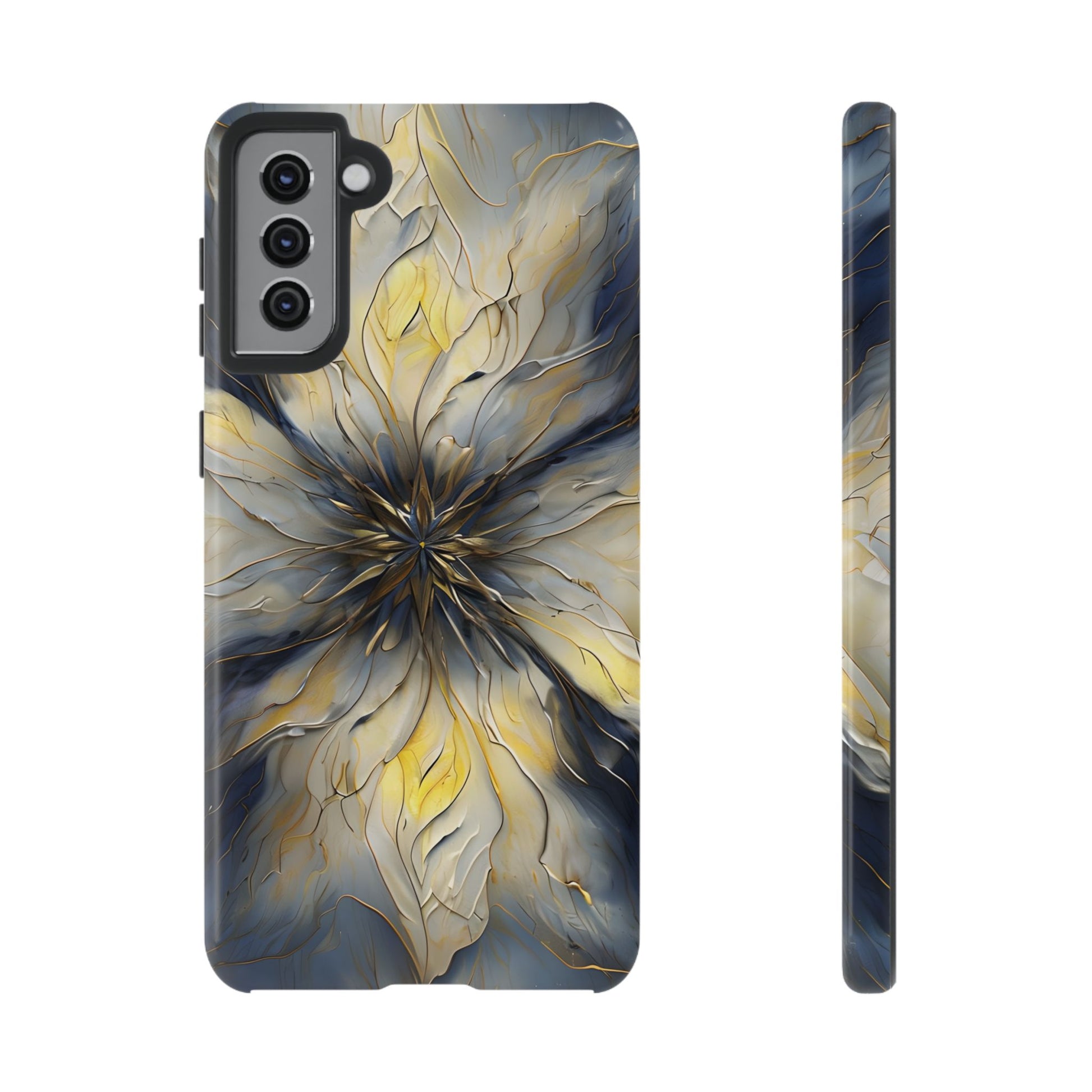 Luminous Petal Tough Case for Samsung Galaxy S21 Plus - Premium Shockproof Designer Phone Cover