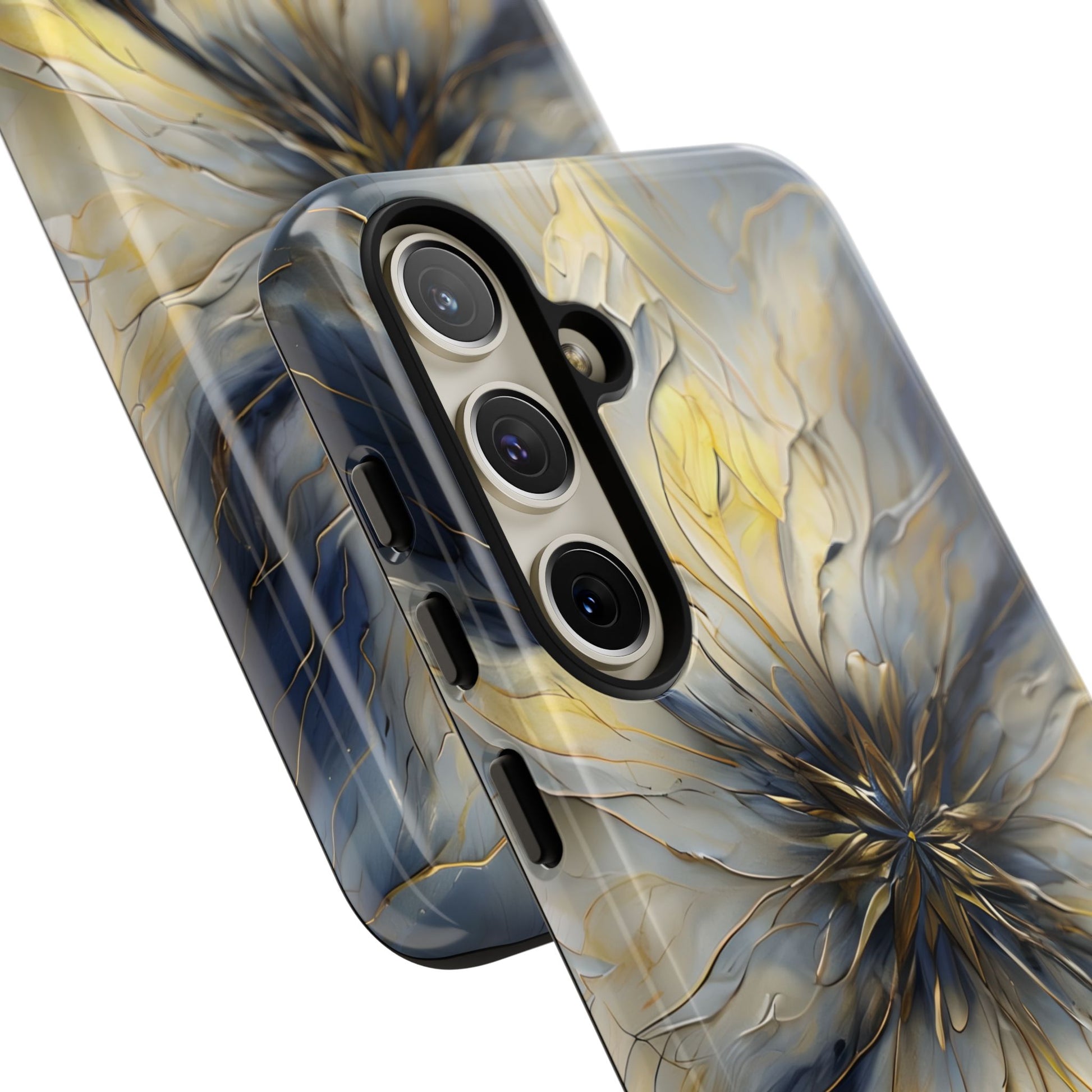 Luminous Petal Tough Case for Samsung Galaxy S24 Plus - Premium Shockproof Designer Phone Cover