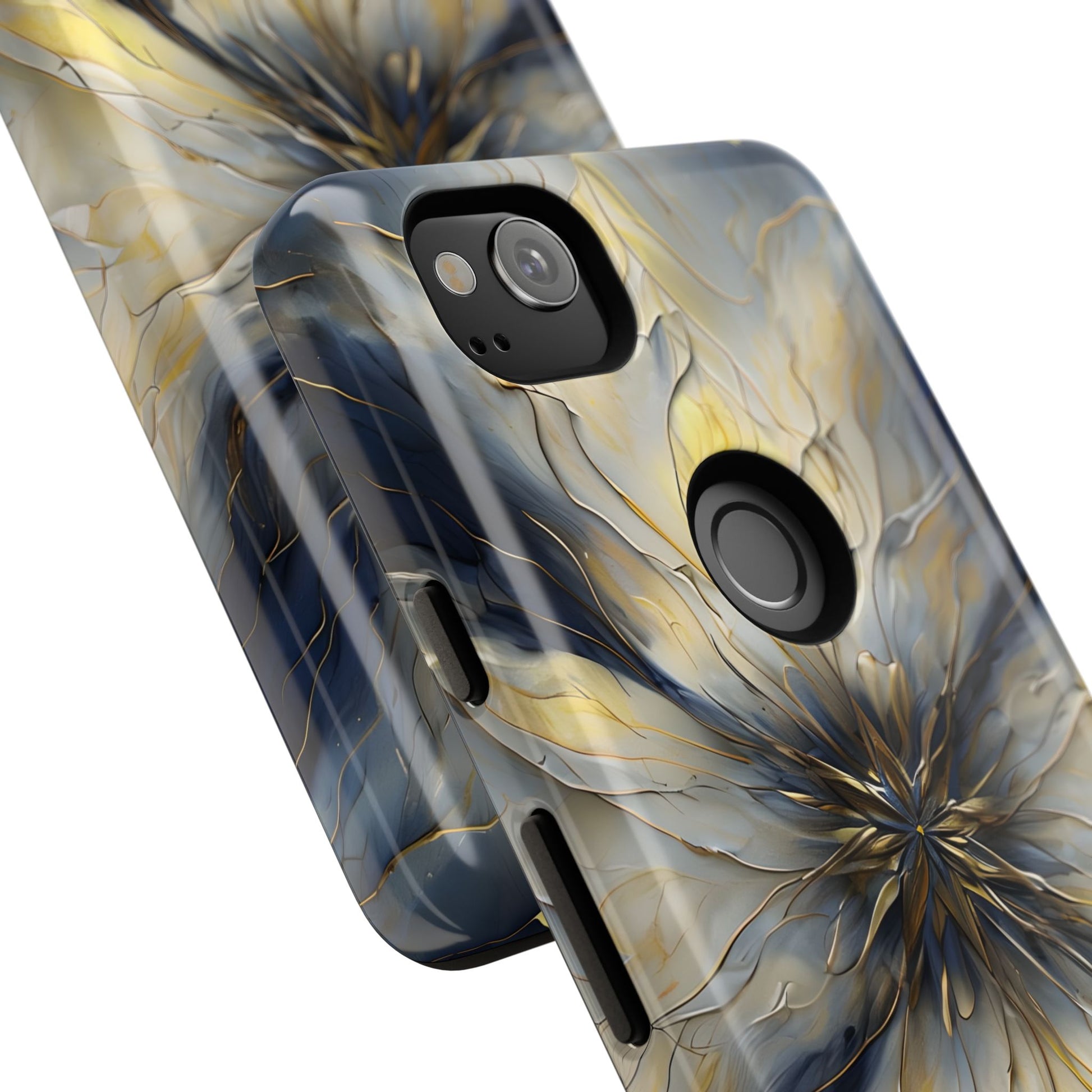 Luminous Petal Tough Case for Google Pixel 2 - Premium Artistic Shockproof Cover, Elegant Protective Phone Case