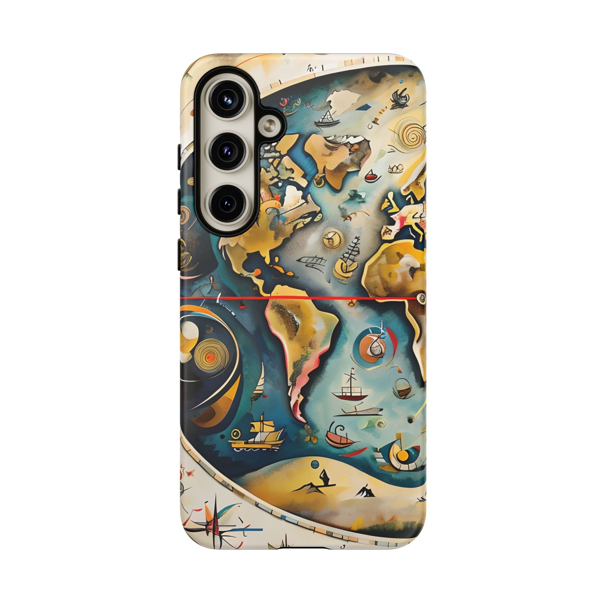 Celestial Map Samsung Galaxy S24 Plus Tough Case - Vintage Map - Premium Abstract Design
