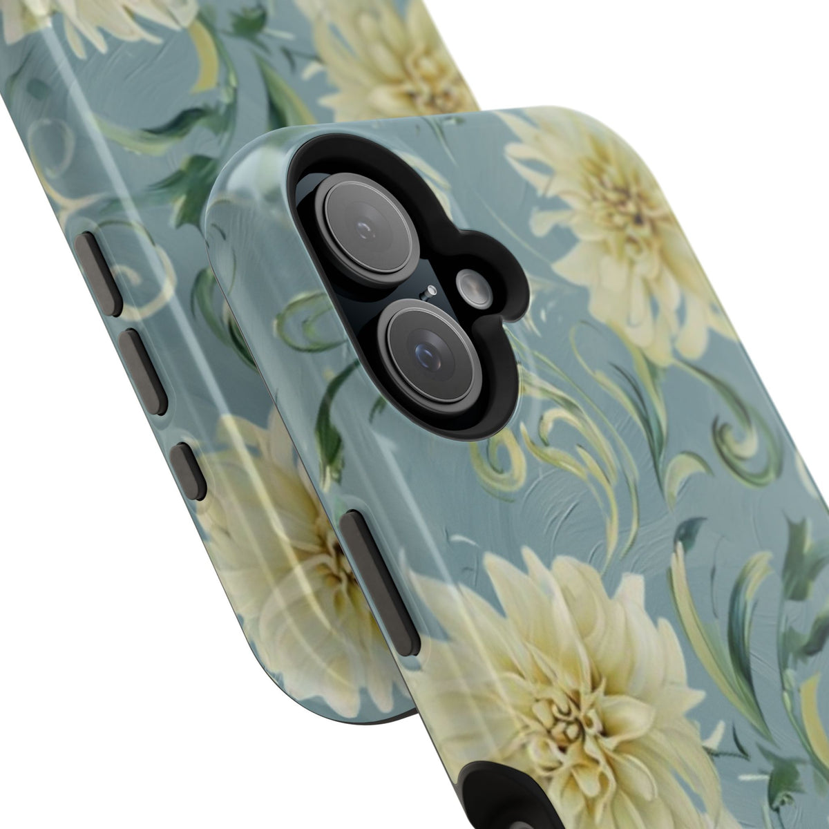 Golden Dahlia Trio iPhone MagSafe Case
