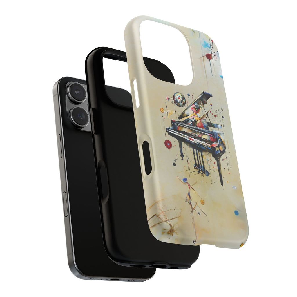 Keys of Imagination Artistic Grand Piano iPhone 16 Pro MagSafe Case