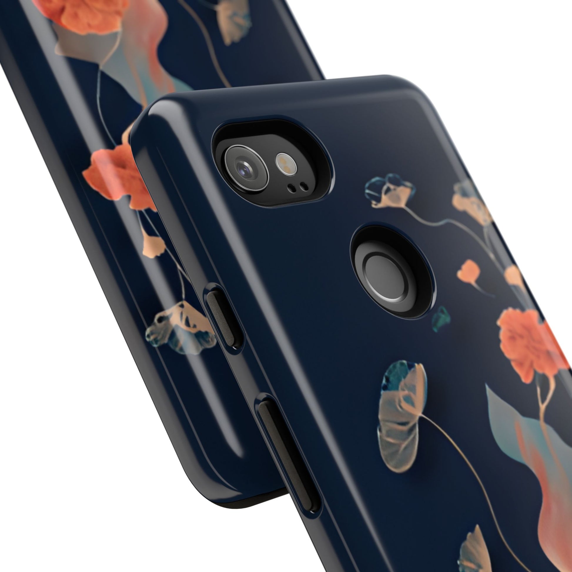 Lotus Reverie - Elegant Artistic Floral Google Pixel 2XL Tough Phone Case - Painterly Lotus Blossom Design