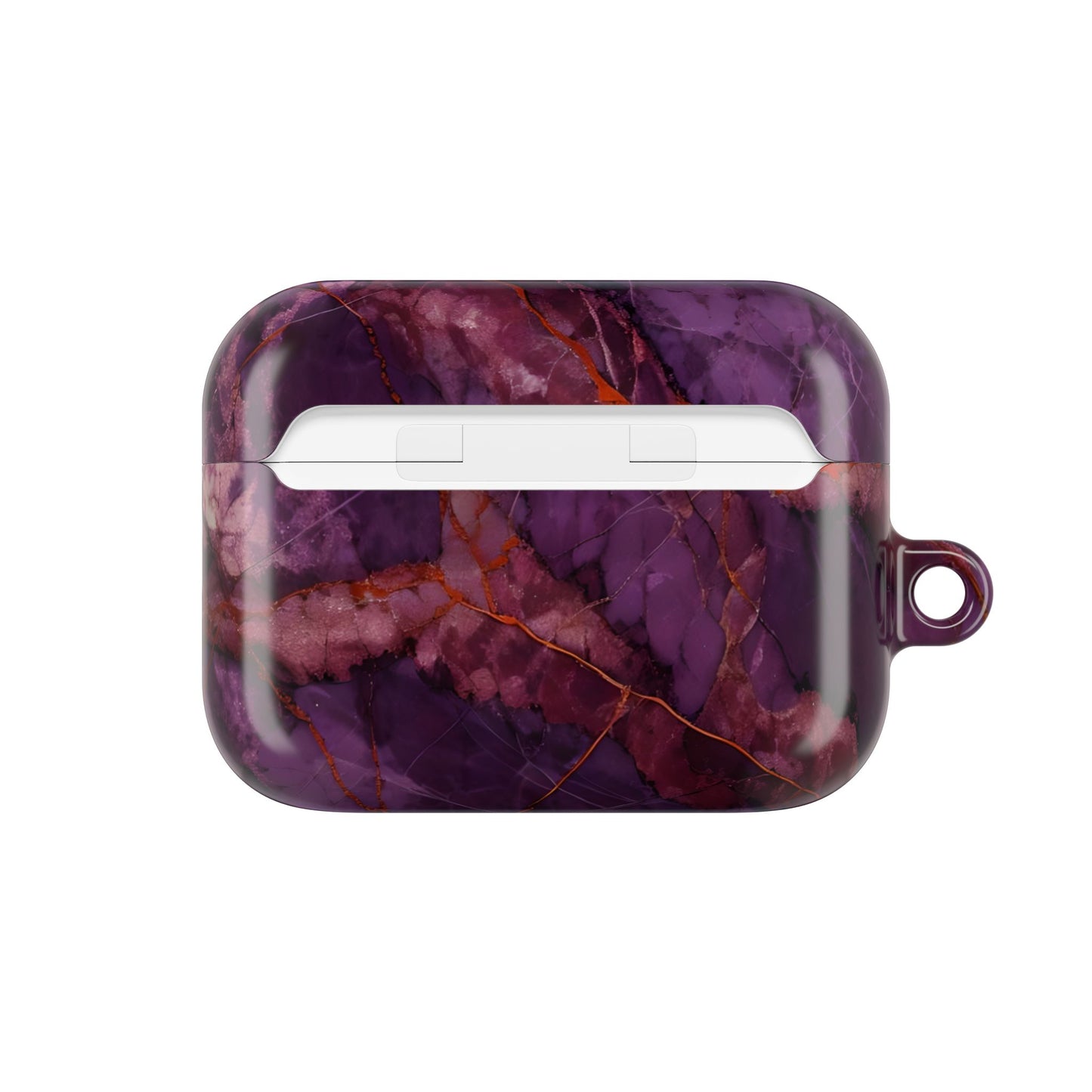 Amethyst Current AirPod Case - Purple and Red Earbud Cover for Gen 1, 2, 3, Pro Gen 1 & 2