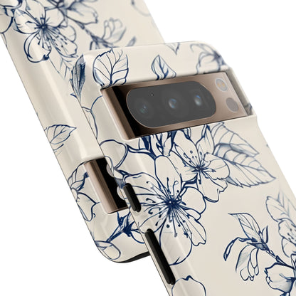 Blossom Sketch Google Pixel Tough Case