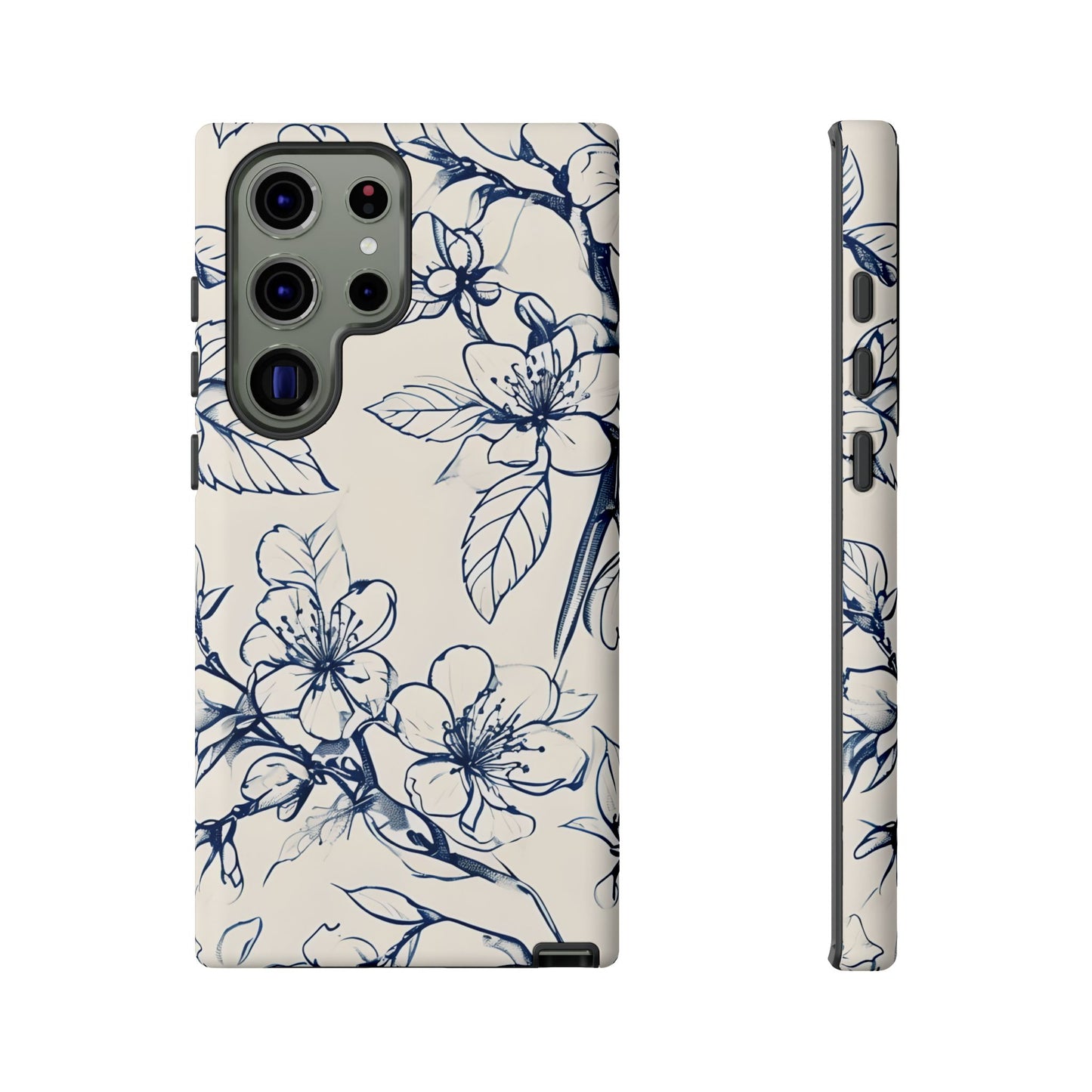 Blossom Sketch Samsung Galaxy Tough Case