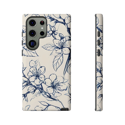 Blossom Sketch Samsung Galaxy Tough Case