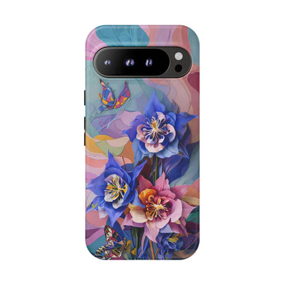 Blue Columbine Carnivale Google Pixel Tough Case