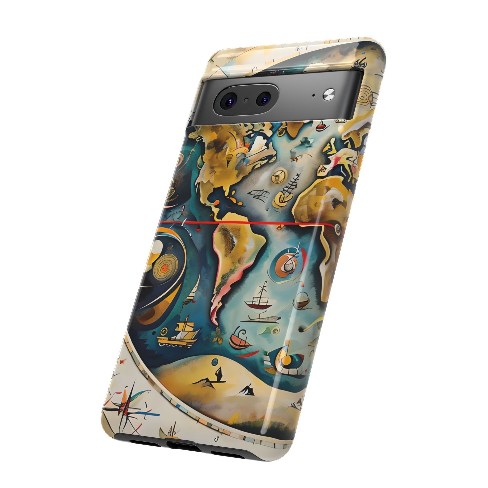 Celestial Map Google Pixel 7 Tough Case - Antique Star Chart Phone Cover