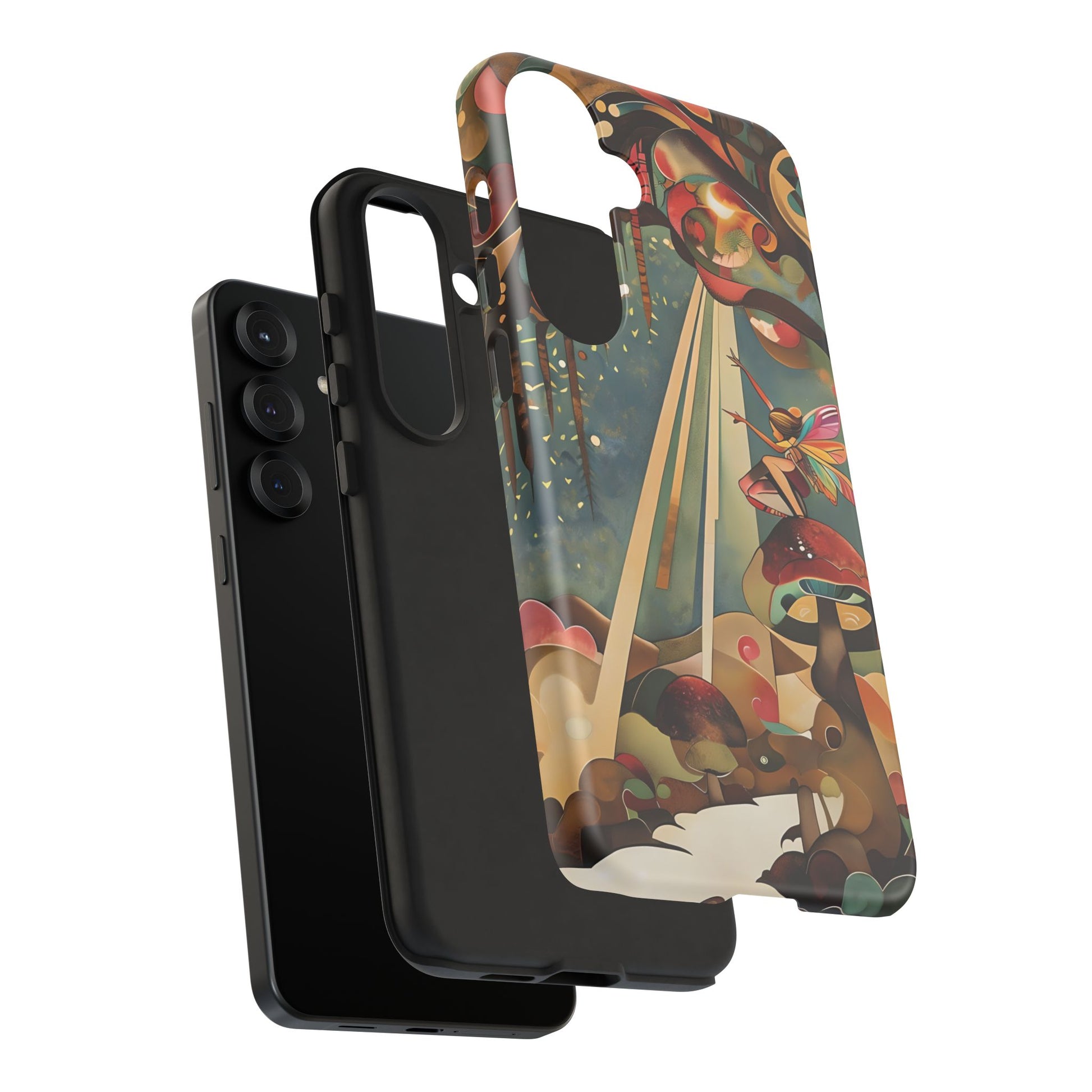 Enchanted Orchard Samsung Galaxy S25 Plus Tough Case - Artistic Fairy Tale Phone Cover - Elegant Protective Fantasy Art Accessory