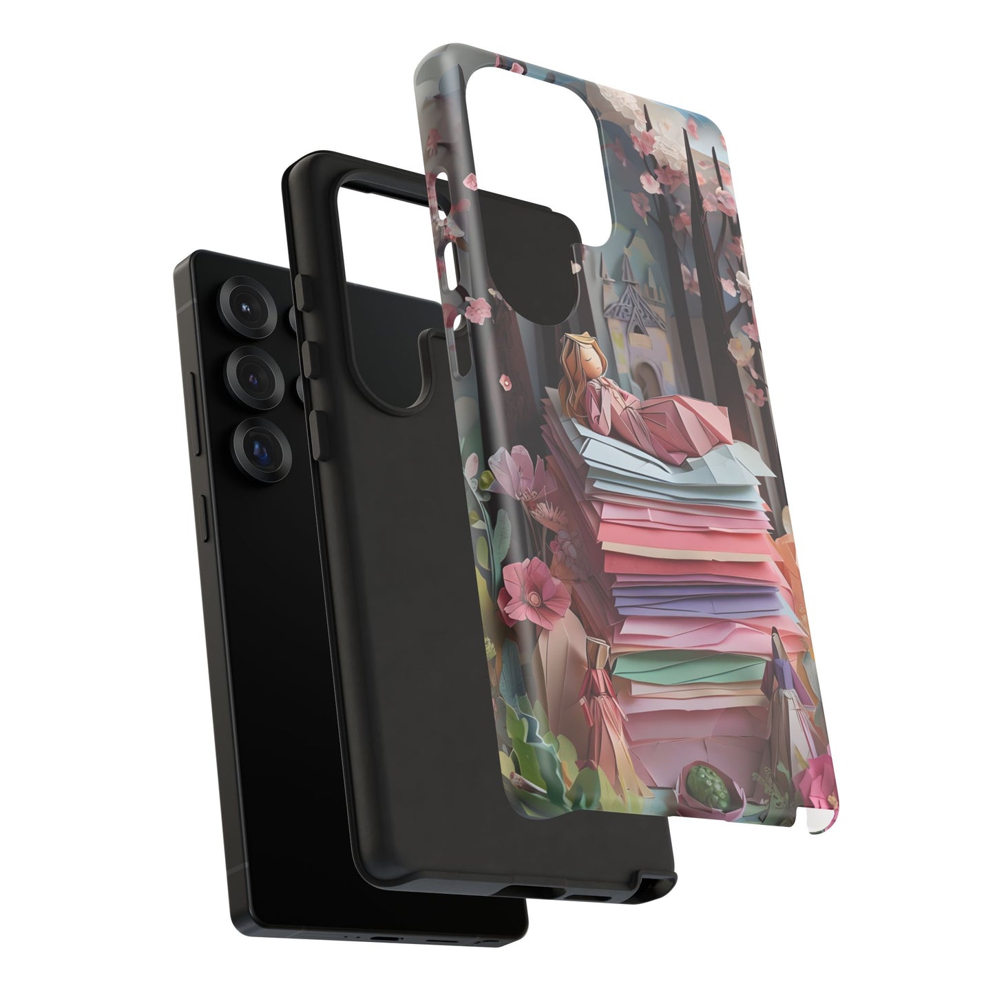 A Good Night's Sleep - Samsung Galaxy - Tough Phone Case -Whimsical Fantasy Floral Design