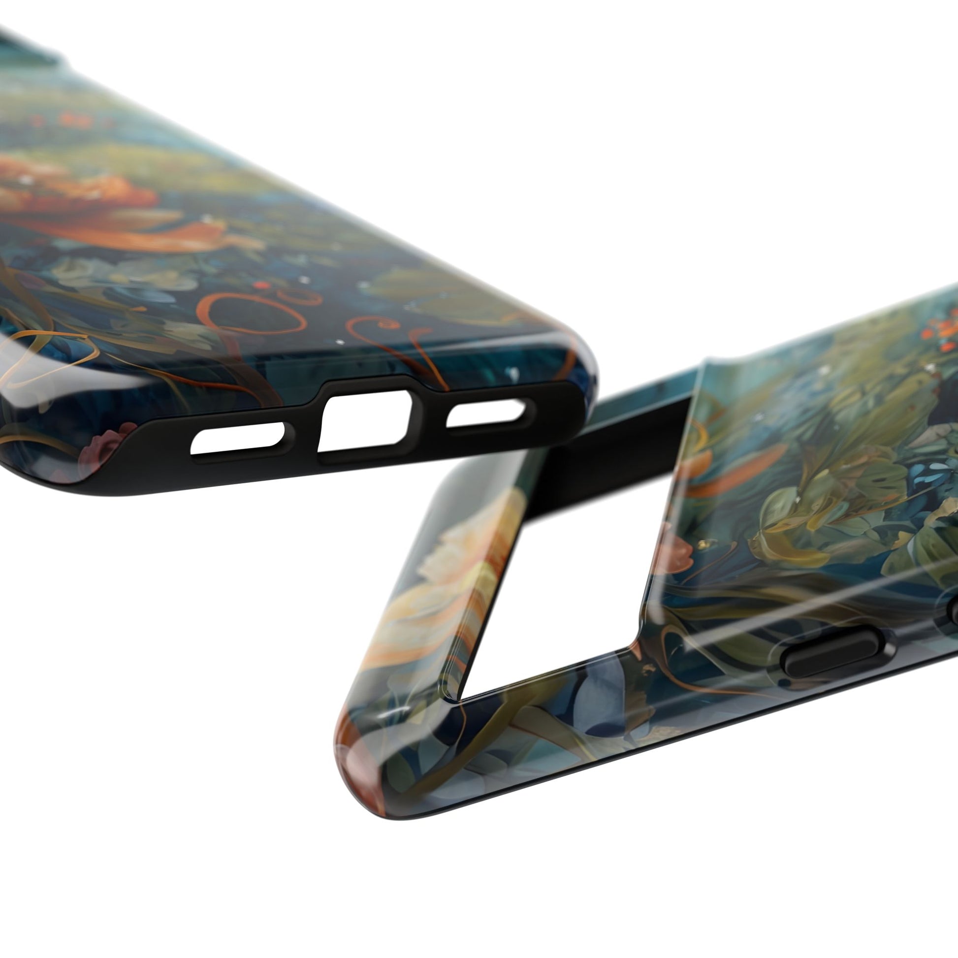 Waterlily Nocturne Tough Case for Google Pixel 8 Pro- Premium Artistic Shockproof Cover, Elegant Protective Phone Case