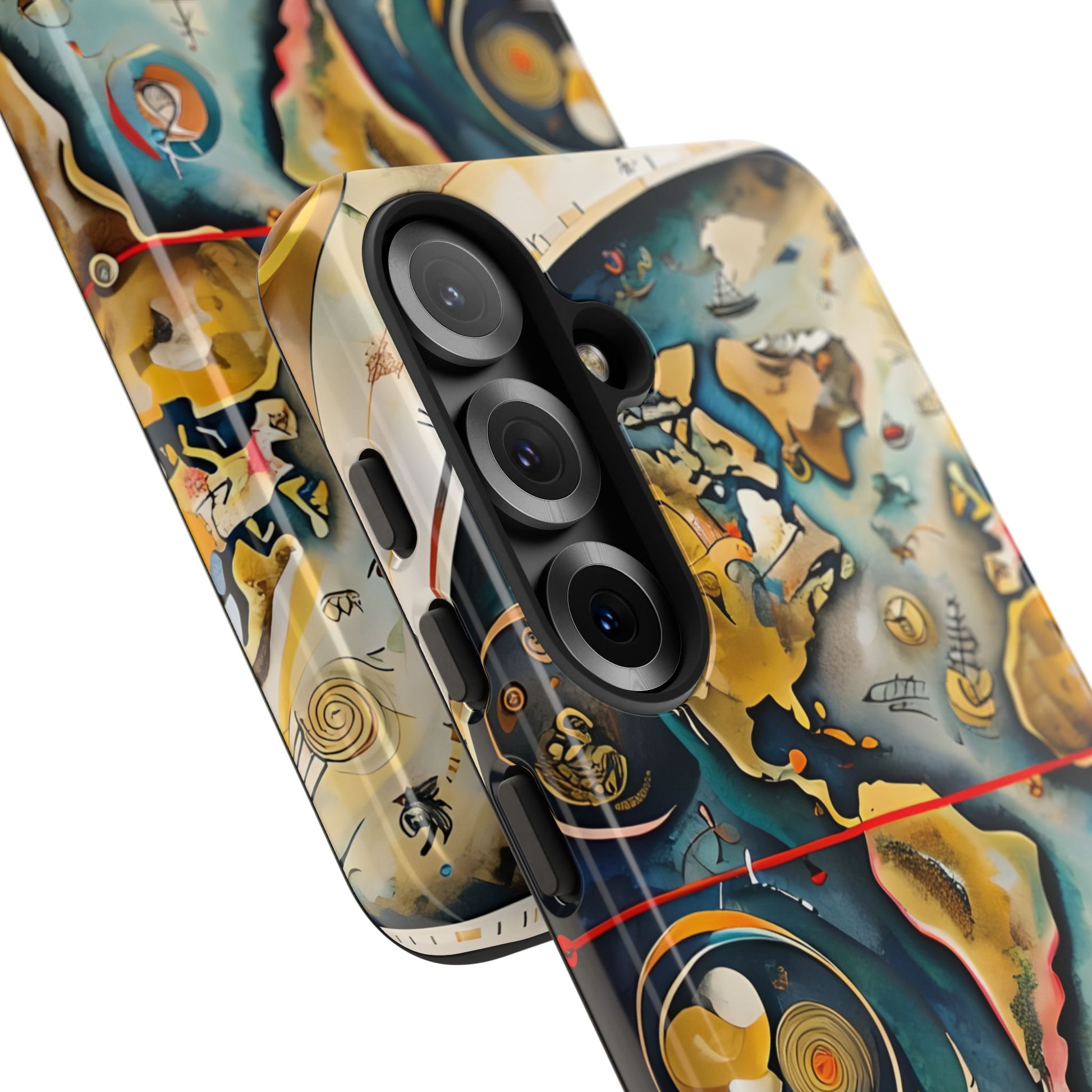 Celestial Map Samsung Galaxy S25 Tough Case - Vintage Map - Premium Abstract Design