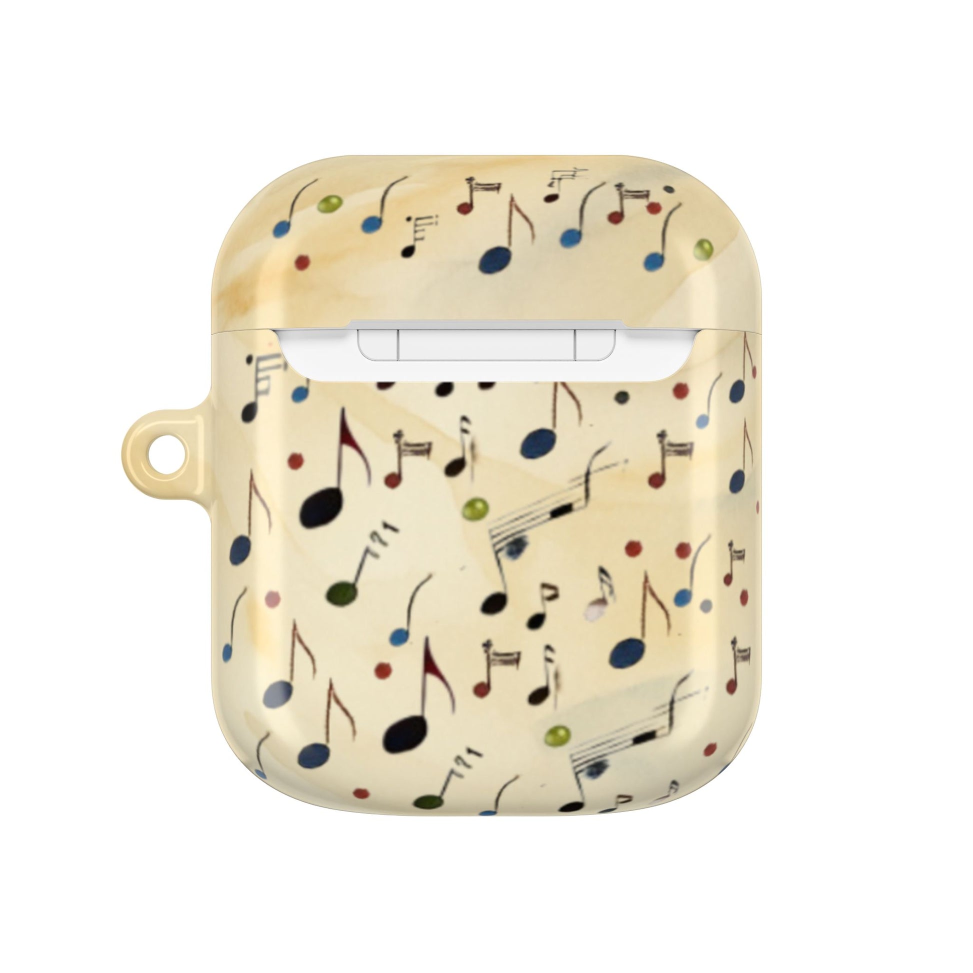 Melodic Flow Musical Notes AirPods Case - Abstract Music Design for Gen 1, 2, 3, Pro Gen 1 & 2