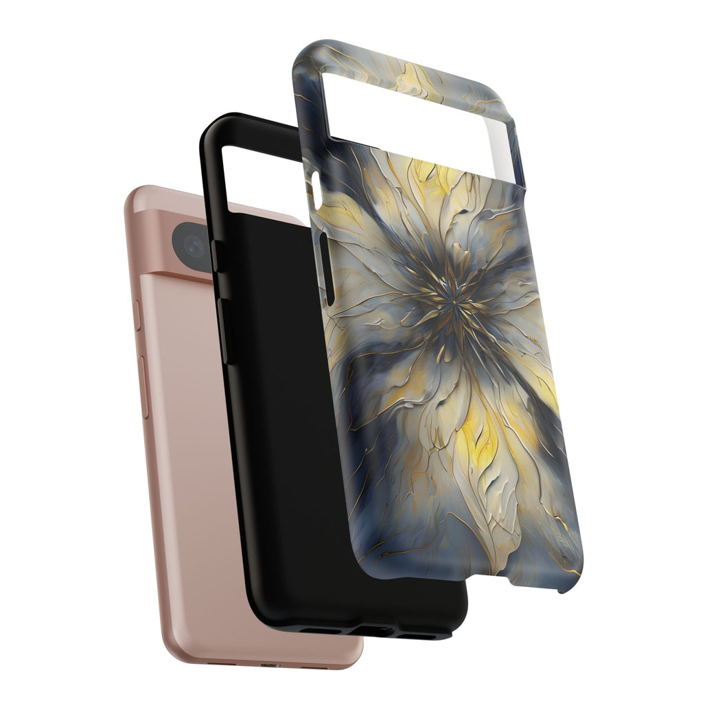 Luminous Petal Tough Case for Google Pixel 8 - Premium Artistic Shockproof Cover, Elegant Protective Phone Case