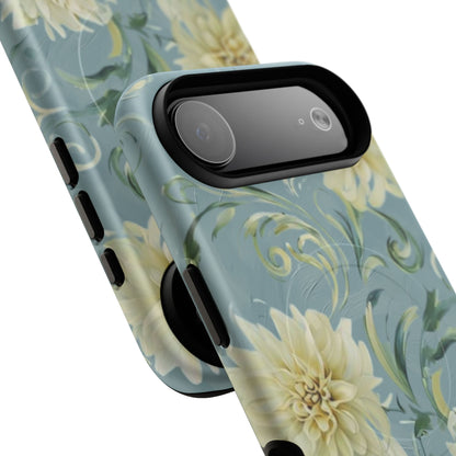 Golden Dahlia Trio iPhone MagSafe Case