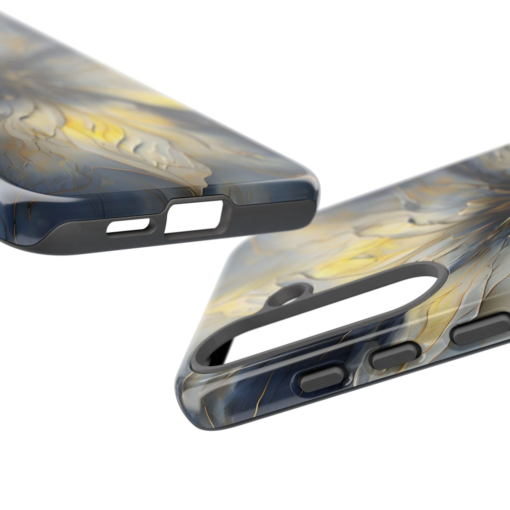 Luminous Petal Tough Case for Samsung Galaxy S25 Plus - Premium Shockproof Designer Phone Cover