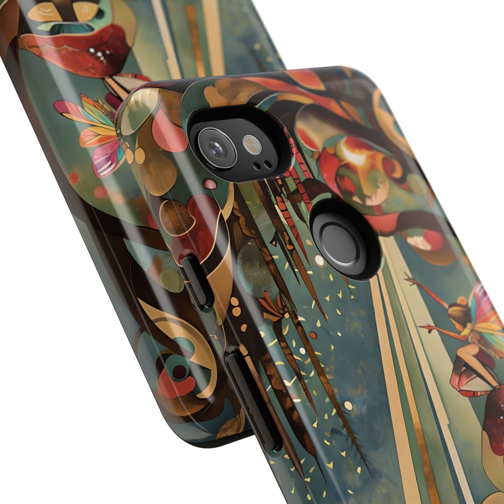 Enchanted Orchard Google Pixel 2XL Tough Case - Artistic Fairy Tale Phone Cover - Elegant Protective Fantasy Art Accessory