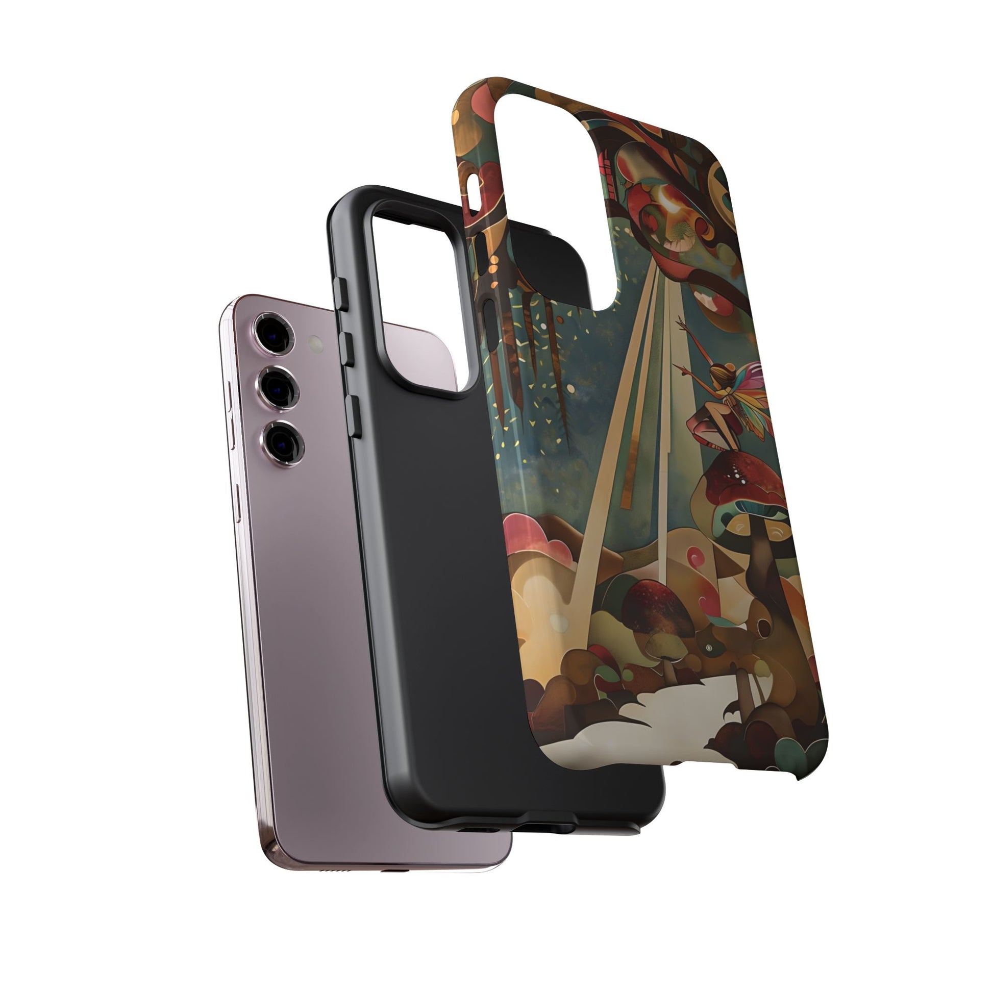 Enchanted Orchard Samsung Galaxy S23 Plus Tough Case - Artistic Fairy Tale Phone Cover - Elegant Protective Fantasy Art Accessory