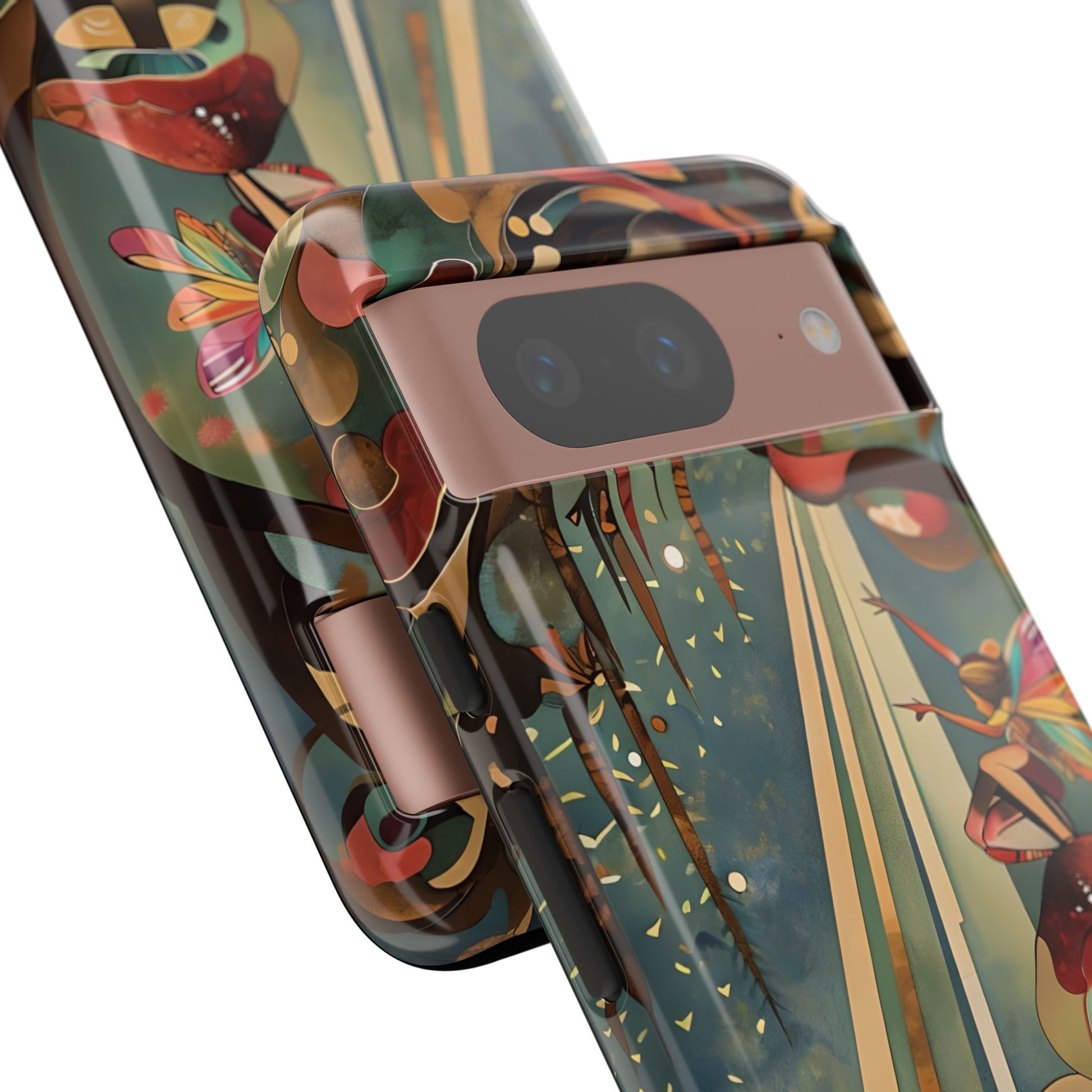 Enchanted Orchard Google Pixel 8 Tough Case - Artistic Fairy Tale Phone Cover - Elegant Protective Fantasy Art Accessory