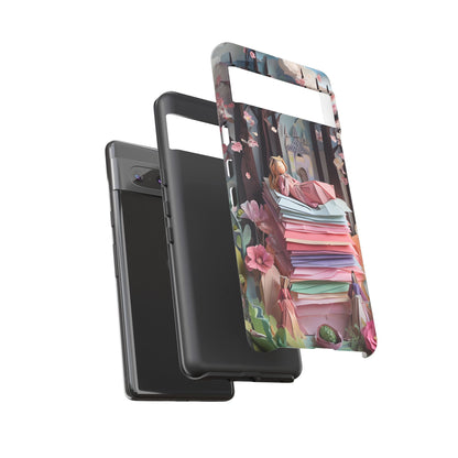 A Good Night's Sleep - Google Pixel - Tough Phone Case -Whimsical Fantasy Floral Design