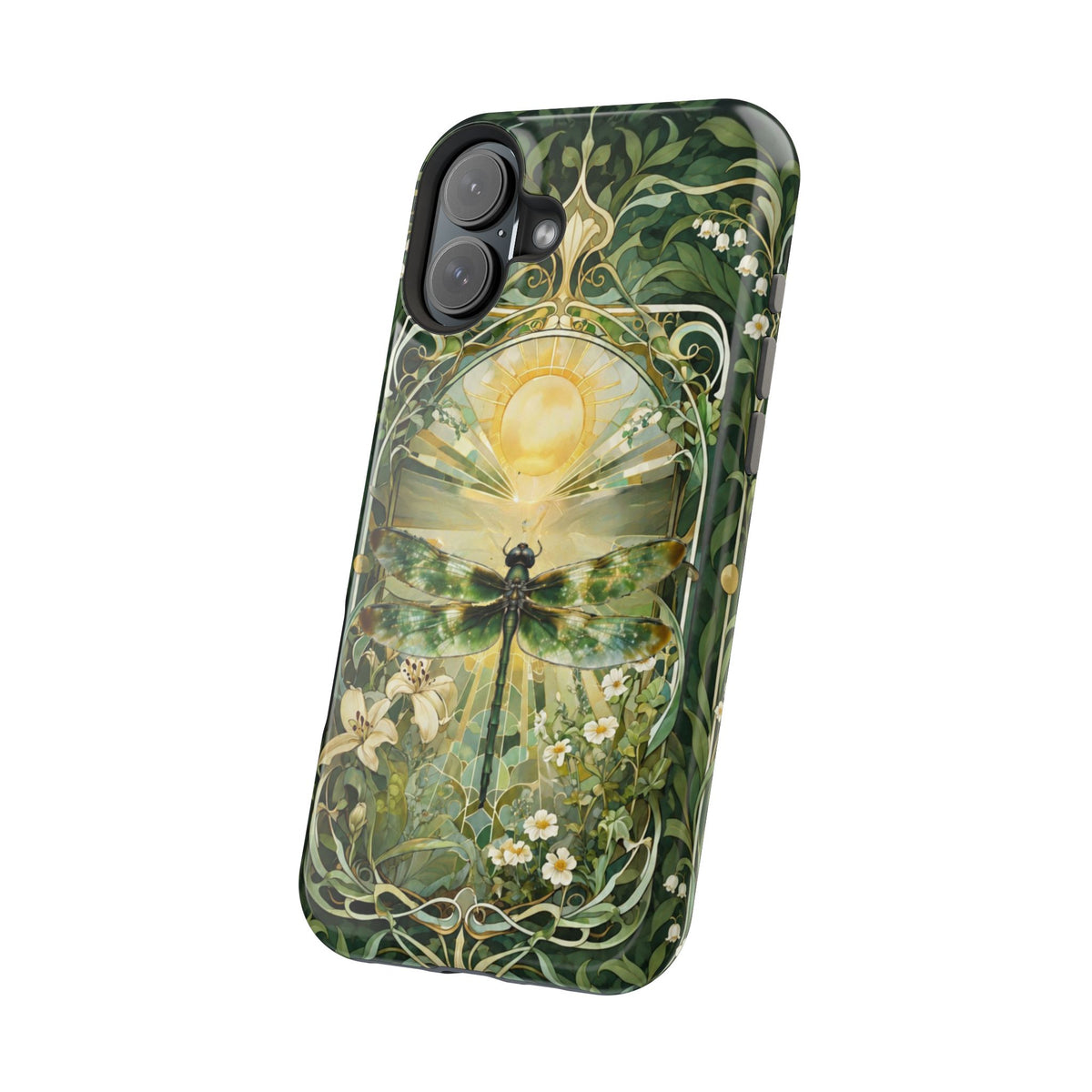 Emerald Sun Dragonfly iPhone MagSafe Case