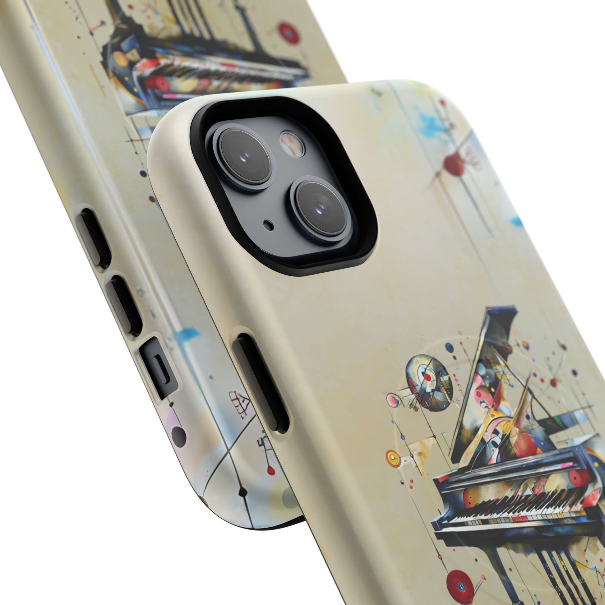 Keys of Imagination Artistic Grand Piano iPhone 14 Plus MagSafe Case