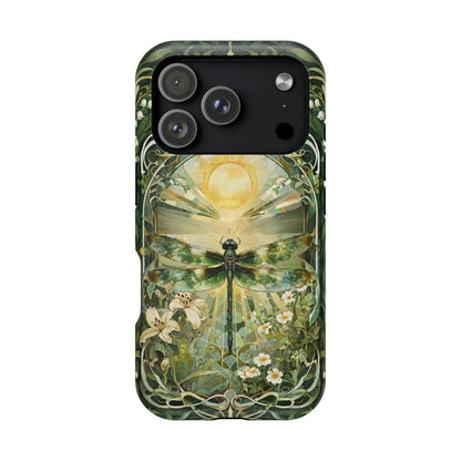Emerald Sun Dragonfly iPhone MagSafe Case