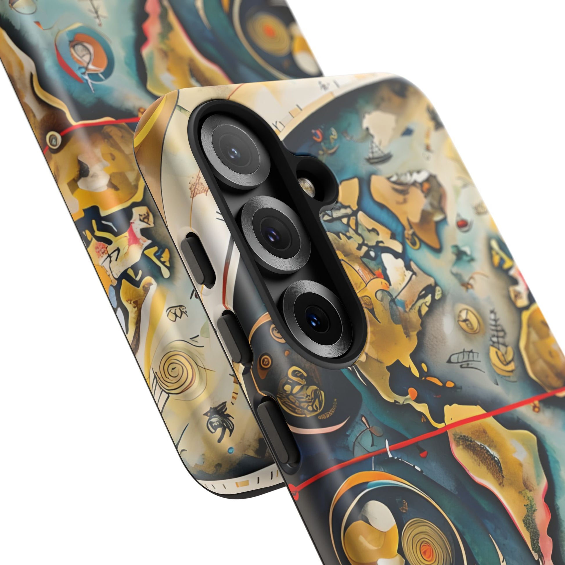 Celestial Map Samsung Galaxy S25 Tough Case - Vintage Map - Premium Abstract Design