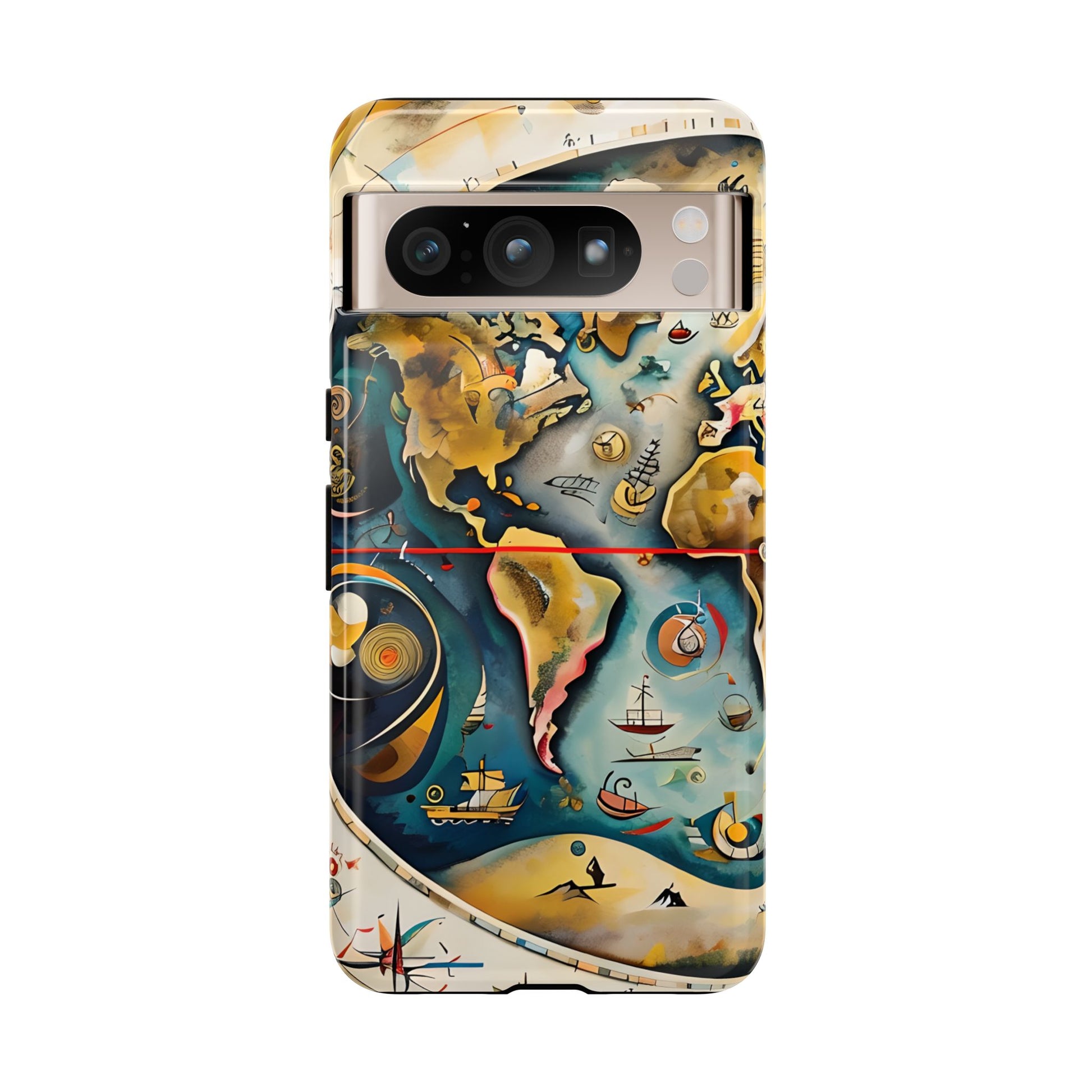 Celestial Map Google Pixel 8 Pro Tough Case - Antique Star Chart Phone Cover