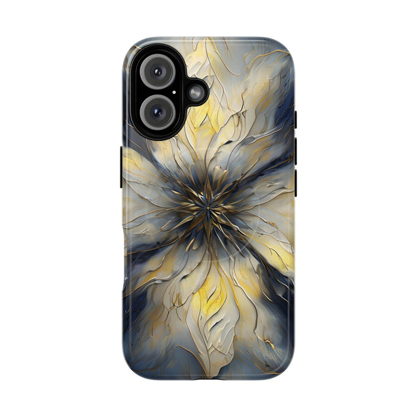 Luxury Luminous Petal MagSafe iPhone 16 - Designer Shockproof Cover