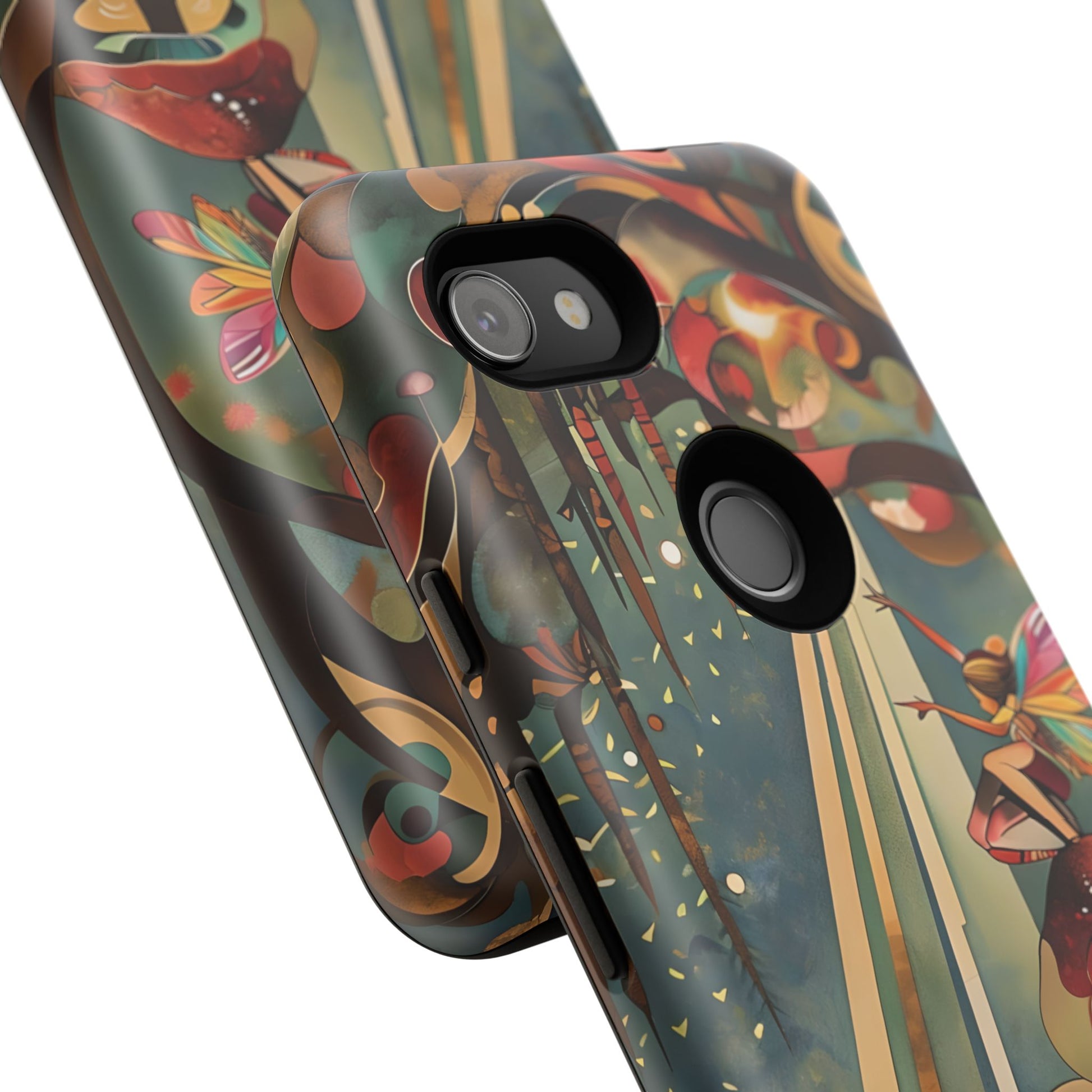 Enchanted Orchard Google Pixel 3a Tough Case - Artistic Fairy Tale Phone Cover - Elegant Protective Fantasy Art Accessory