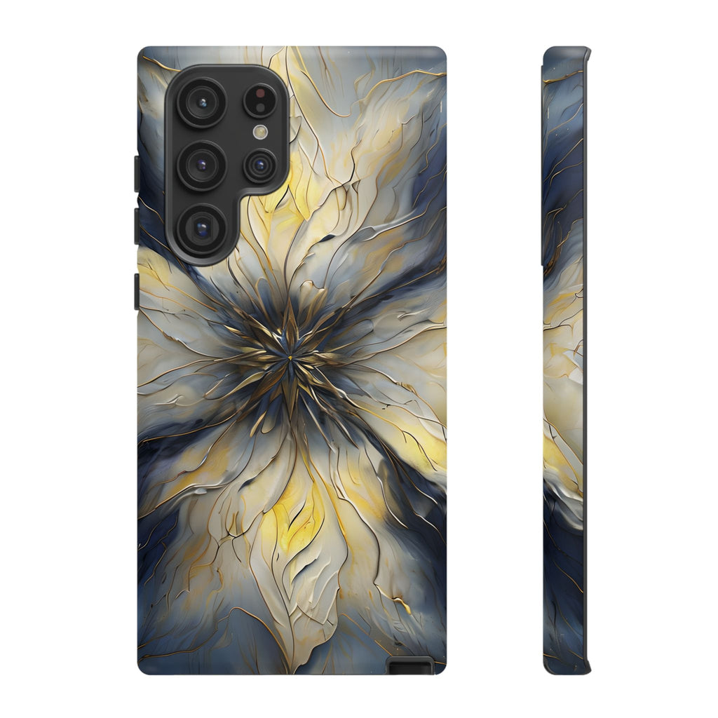 Luminous Petal Tough Case for Samsung Galaxy S22 Ultra - Premium Shockproof Designer Phone Cover