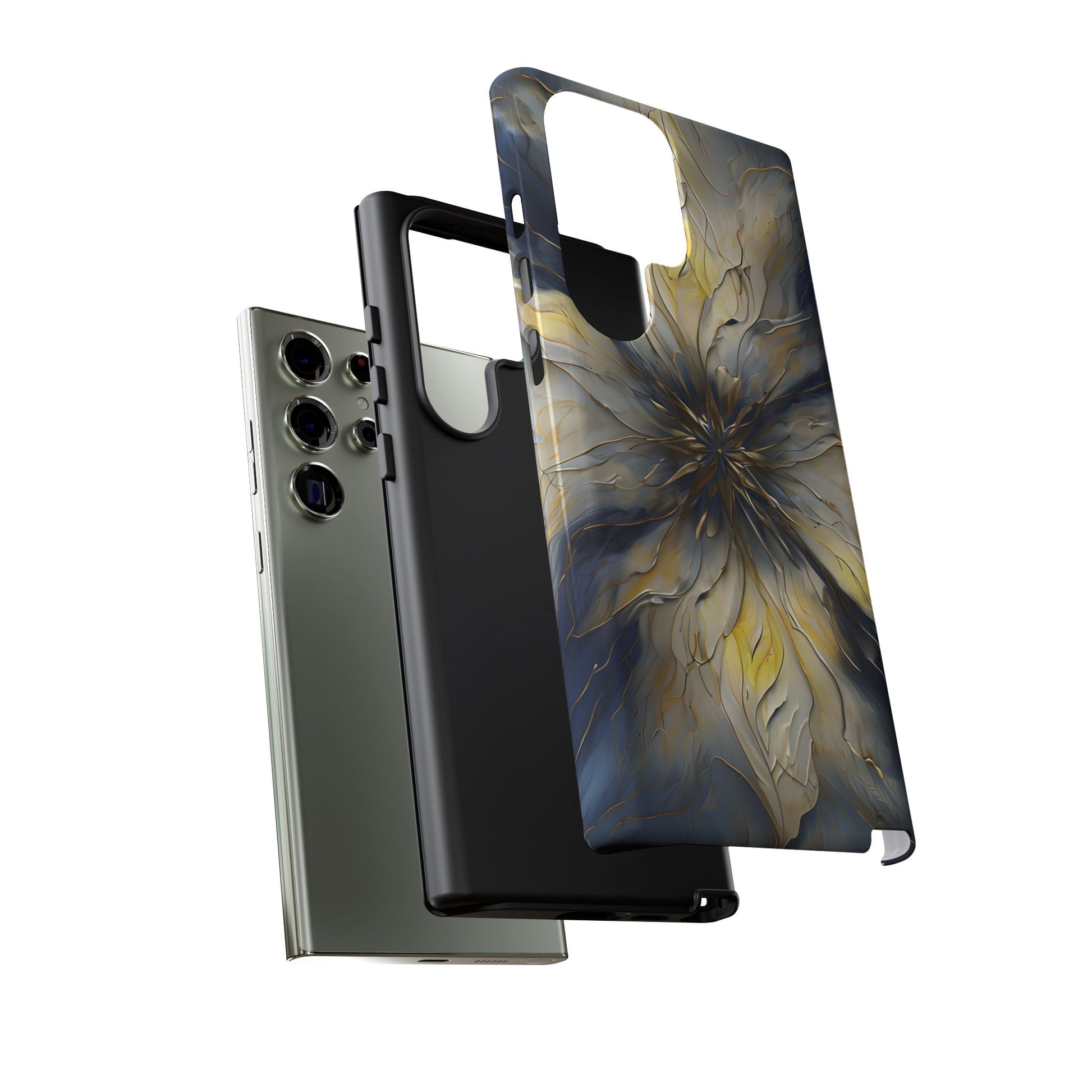Luminous Petal Tough Case for Samsung Galaxy S23 Ultra - Premium Shockproof Designer Phone Cover