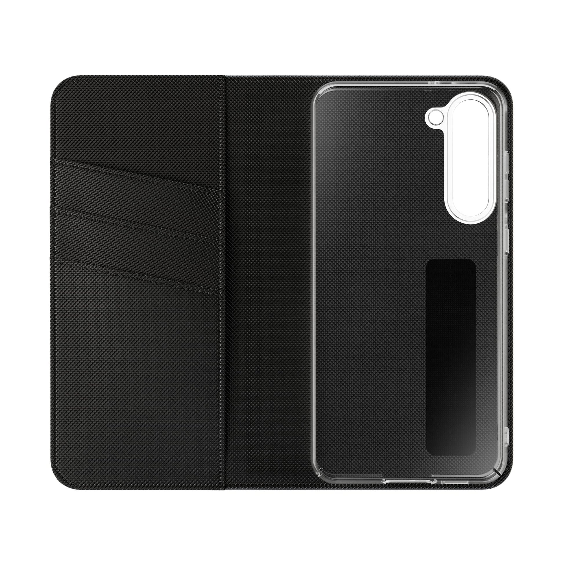 Amethyst Current Wallet Phone Case - Elegant Purple Marble Flip Cover for Samsung Galaxy S23 Plus