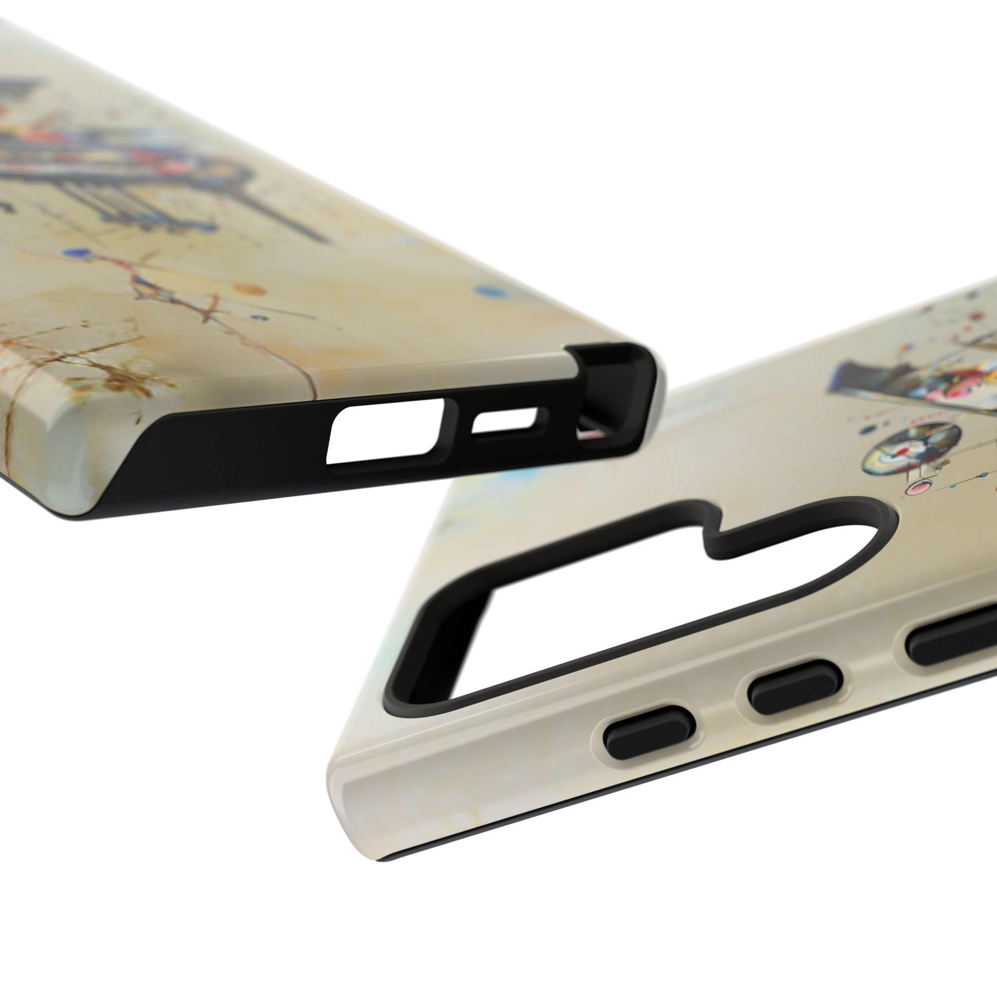 Keys of Imagination Artistic Grand Piano Tough Case for Samsung Galaxy S24 Ultra - Shockproof Phone Cover