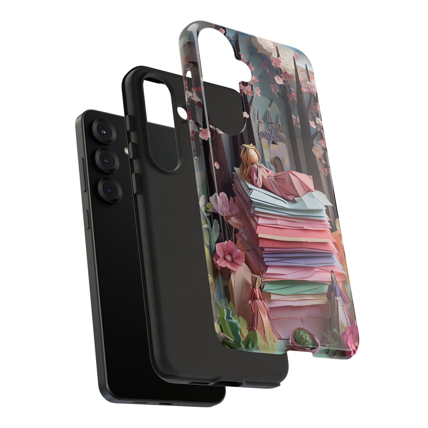 A Good Night's Sleep - Samsung Galaxy - Tough Phone Case -Whimsical Fantasy Floral Design