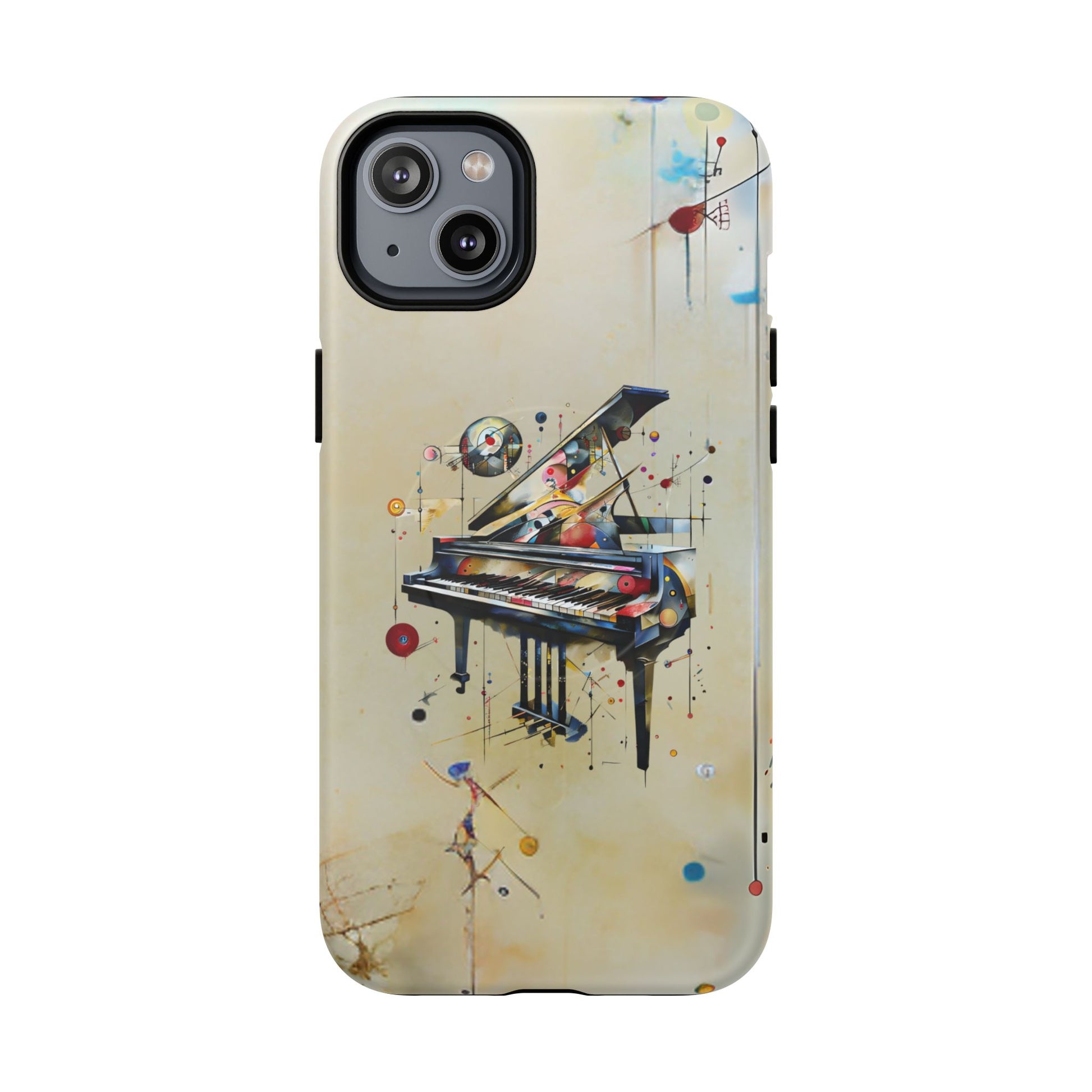 Keys of Imagination Artistic Grand Piano iPhone 14 Plus MagSafe Case