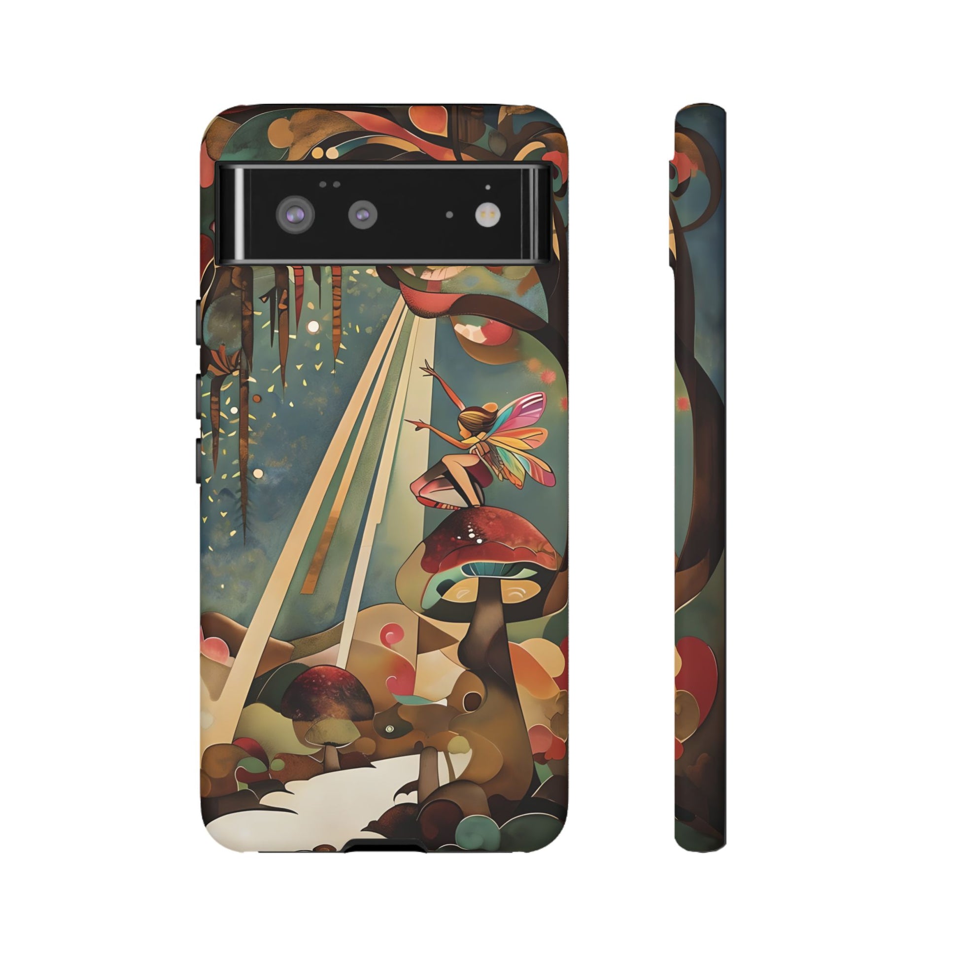 Enchanted Orchard Google Pixel 6 Tough Case - Artistic Fairy Tale Phone Cover - Elegant Protective Fantasy Art Accessory